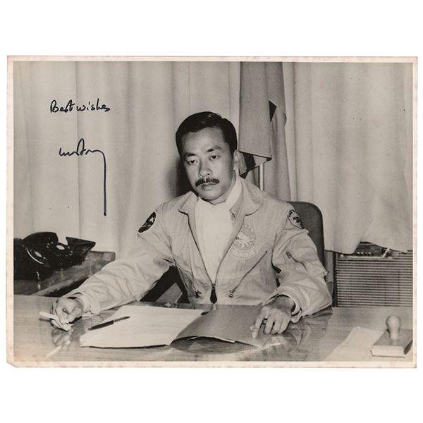 Nguyen Cao Ky Signed Photograph