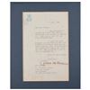 Image 2 : Princess Grace Typed Letter Signed