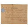Image 1 : Queen Victoria Document Signed