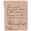 Image 1 : Harry Gordon Selfridge Autograph Quote Signed