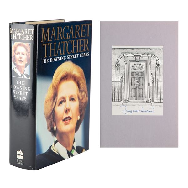 Margaret Thatcher Signed Book