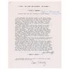 Image 1 : Clyde W. Tombaugh, James W. Christy, and Glenn T. Seaborg Signed Typescript