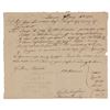 Image 1 : William Williams Autograph Document Signed