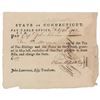 Image 1 : Oliver Wolcott, Jr. Document Signed