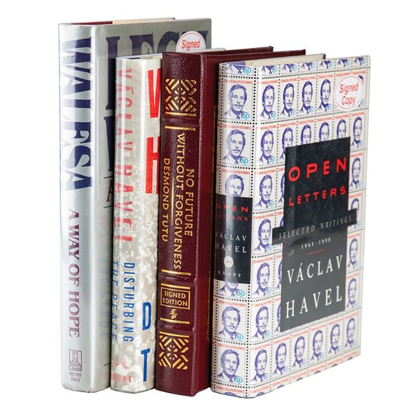 World Leaders (4) Signed Books