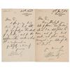 Image 1 : Edmund Allenby (2) Autograph Letters Signed
