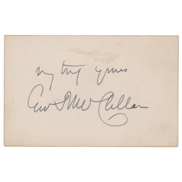 George B. McClellan Signature