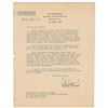 Image 1 : Chester Nimitz Typed Letter Signed