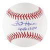Image 1 : Fred Haise Signed Baseball and Signed Photograph