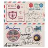 Image 1 : NASA Mission Control (2) Signed Covers