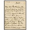 Image 2 : Edgar Degas Autograph Letter Signed