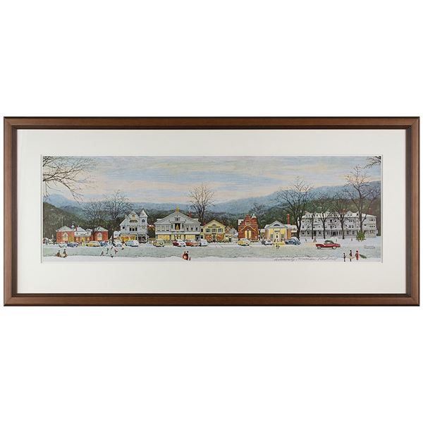 Norman Rockwell Signed Print