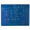 Image 13 : Frank Lloyd Wright Design Drawing and Lot of (9) Blueprints