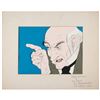Image 1 : Chuck Jones and Richard Williams signed production cel of Ebenezer Scrooge from A Christmas Carol