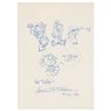 Image 1 : Hank Ketcham Signed Sketch