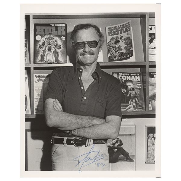 Stan Lee Signed Photograph