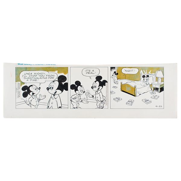 Mickey Mouse Comic Strip