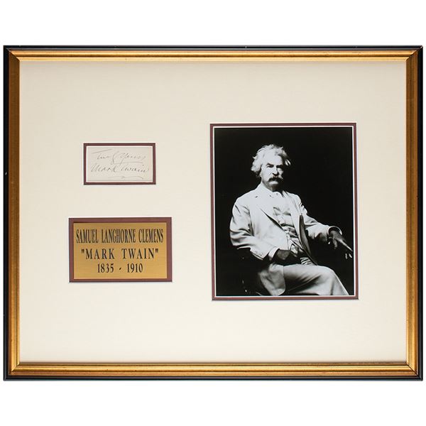 Samuel L. Clemens Signature