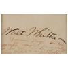 Image 2 : Walt Whitman Signature