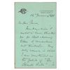 Image 1 : Wilkie Collins Autograph Letter Signed