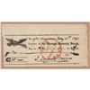 Image 1 : James Fenimore Cooper Signed Check