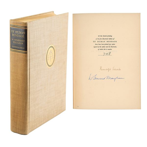 W. Somerset Maugham Signed Book