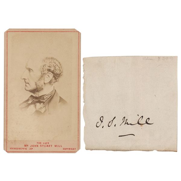 John Stuart Mill Signature
