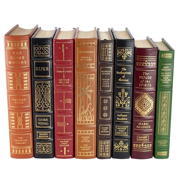 Novelists (8) Signed Books