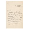 Image 1 : Bram Stoker and Henry Irving Letter Signed