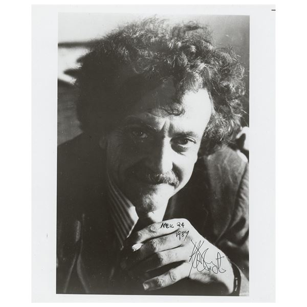 Kurt Vonnegut Signed Photograph