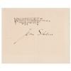 Image 1 : Jean Sibelius Autograph Musical Quotation Signed