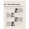 Image 1 : Beatles Signed Program