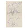 Image 1 : David Bowie and the Spiders from Mars Signatures