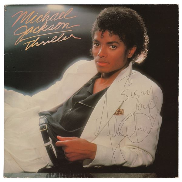 Michael Jackson Signed Album