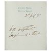 Image 2 : Gilbert and Sullivan Signature and Autograph Quotation Signed