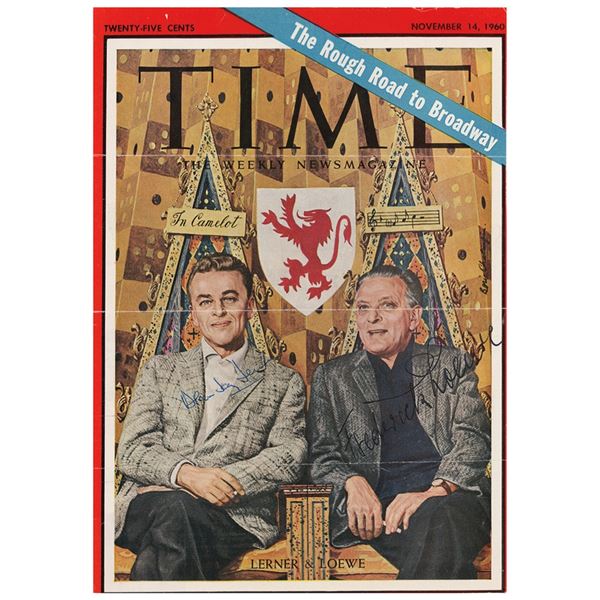 Lerner and Loewe Signed Magazine Cover
