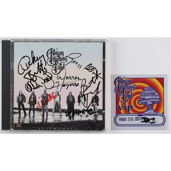 Allman Brothers Signed CD
