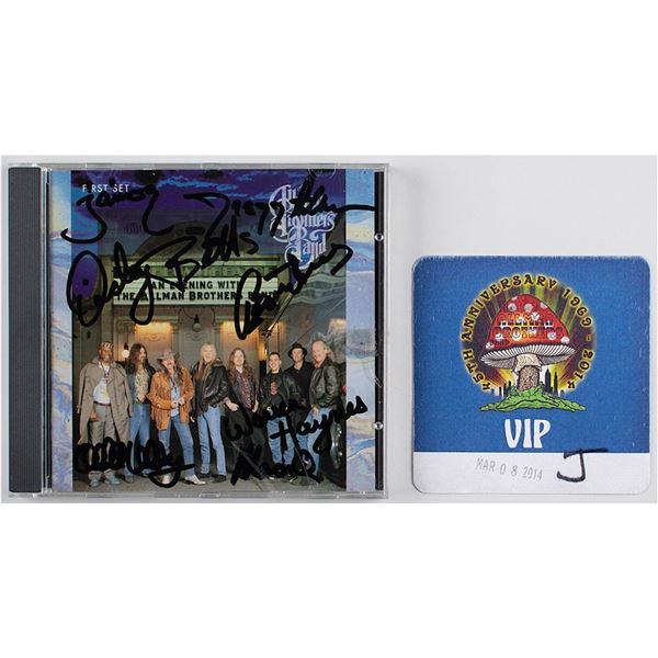 Allman Brothers Signed CD