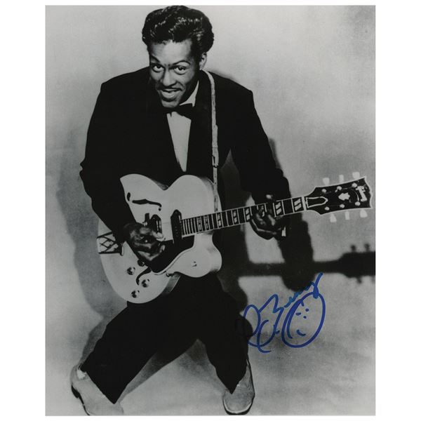 Chuck Berry Signed Photograph