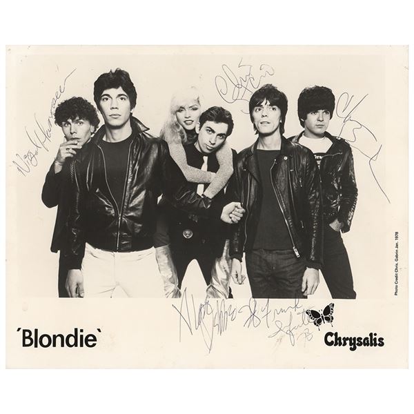 Blondie Signed Photograph
