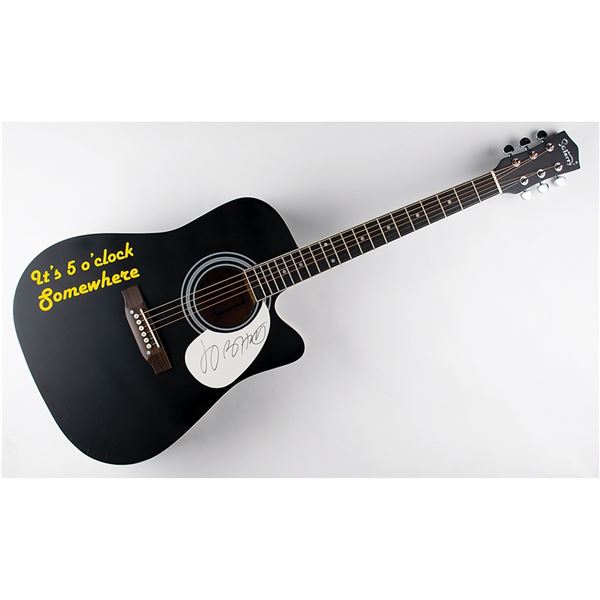 Jimmy Buffett Signed Guitar