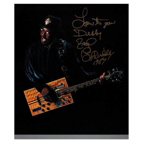 Bo Diddley Signed Photograph