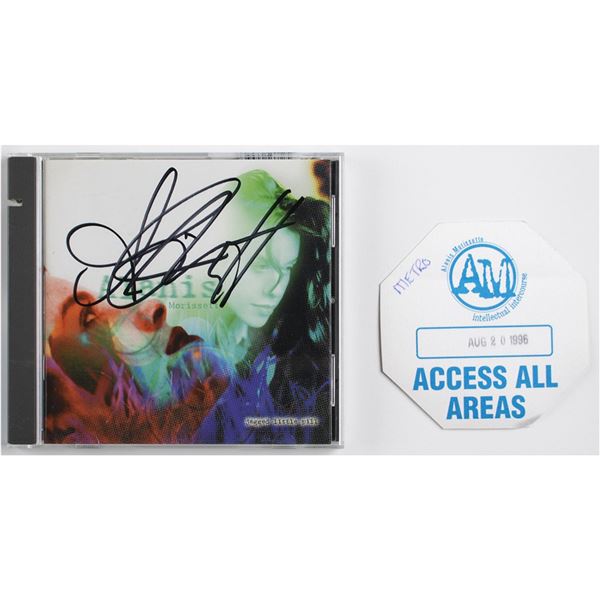 Alanis Morissette Signed CD