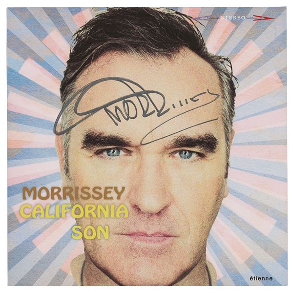 Morrissey Signed Album