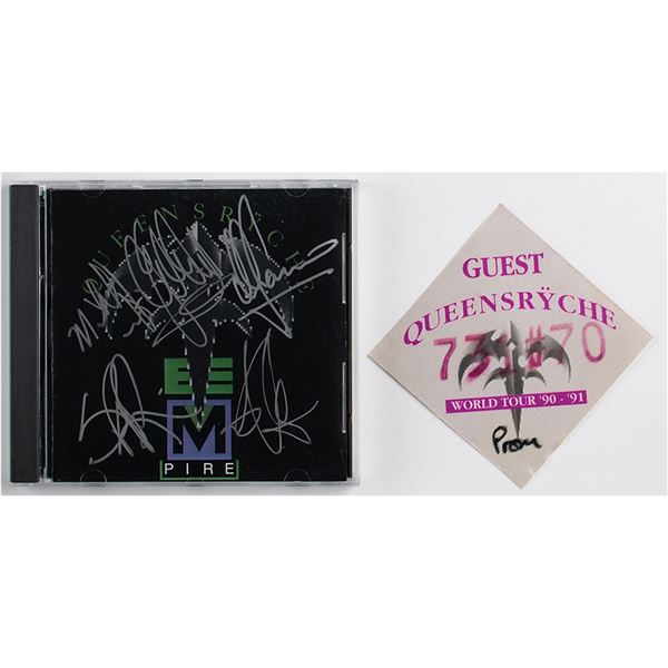 Queensryche Signed CD