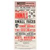 Image 1 : Small Faces and The Animals 1965 Colchester Handbill