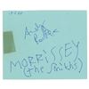 Image 1 : The Smiths: Morrissey and Andy Rourke Signatures