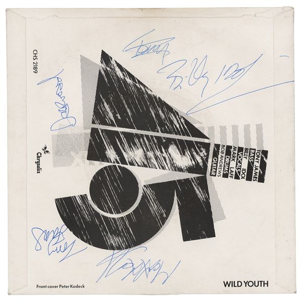 Generation X Signed 45 RPM Record