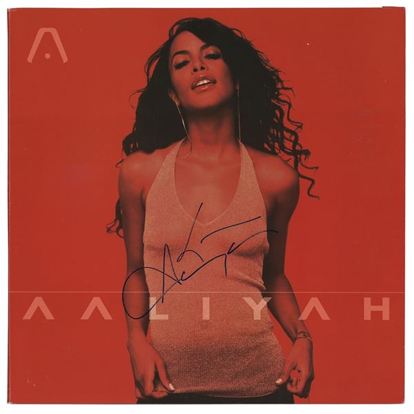 Aaliyah Signed Album
