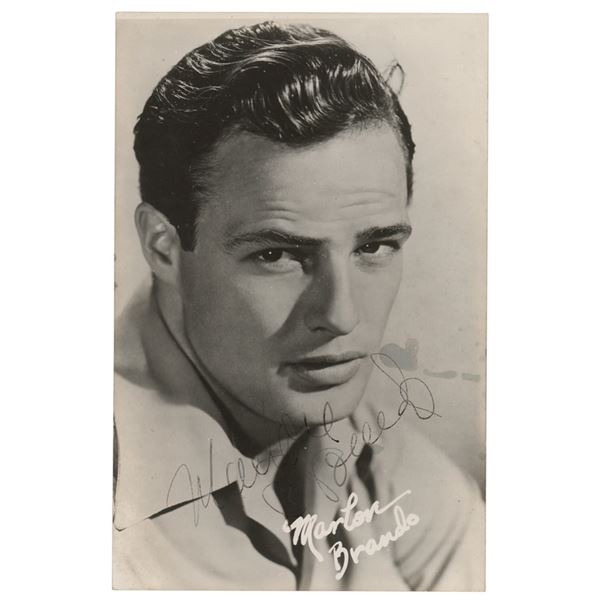 Marlon Brando Signed Photograph